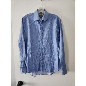 Zara Tailored Fit Long Sleeve Button Down Sz 14